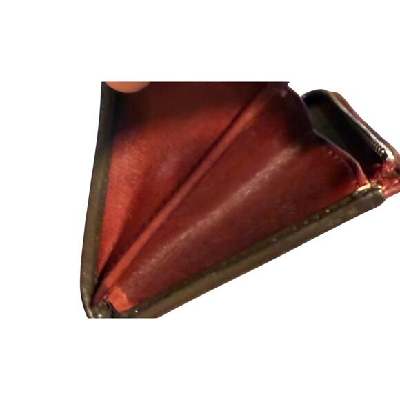 Coach Y2K, vintage bifold, leather wallet in brown and tan leather - Picture 7 of 11